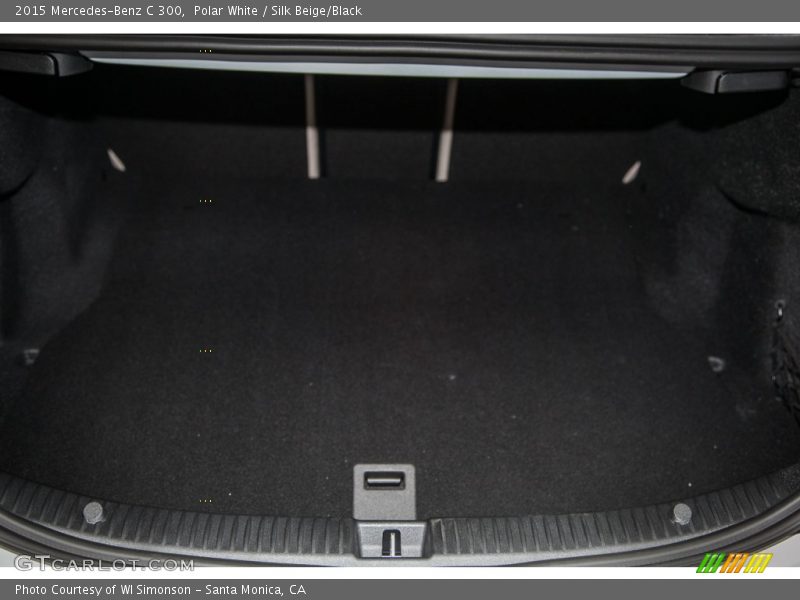 Polar White / Silk Beige/Black 2015 Mercedes-Benz C 300