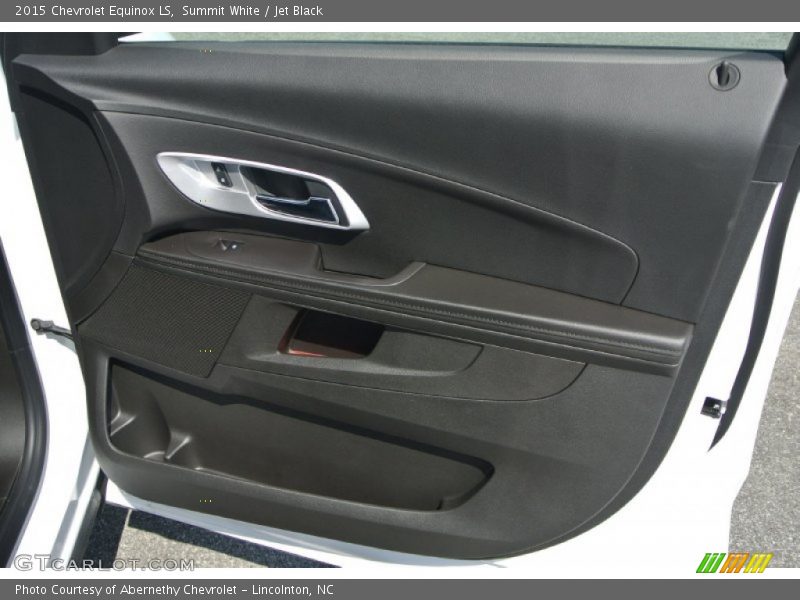 Summit White / Jet Black 2015 Chevrolet Equinox LS