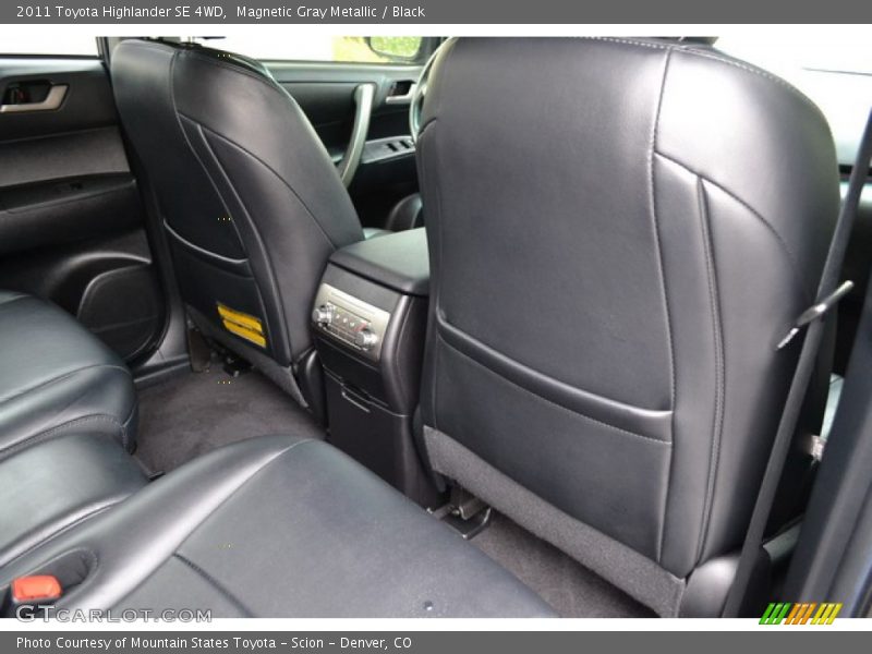 Rear Seat of 2011 Highlander SE 4WD