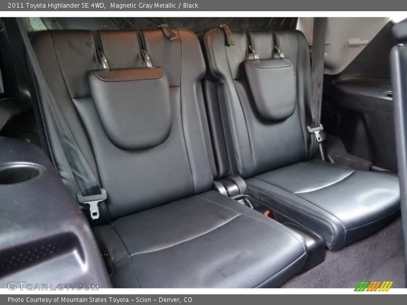 Rear Seat of 2011 Highlander SE 4WD