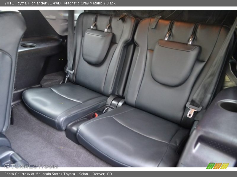 Rear Seat of 2011 Highlander SE 4WD