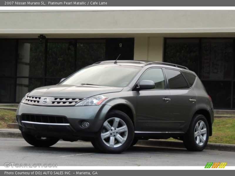 Platinum Pearl Matallic / Cafe Latte 2007 Nissan Murano SL