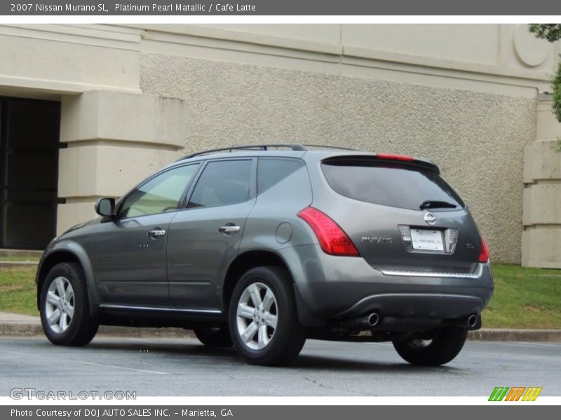 Platinum Pearl Matallic / Cafe Latte 2007 Nissan Murano SL