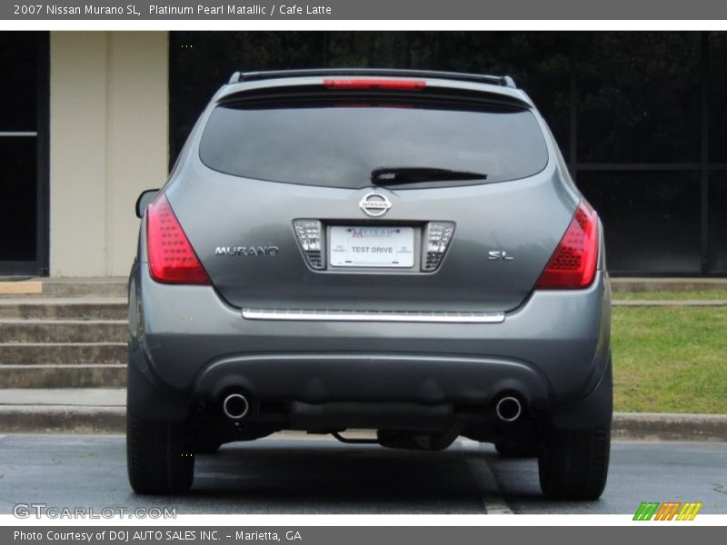 Platinum Pearl Matallic / Cafe Latte 2007 Nissan Murano SL