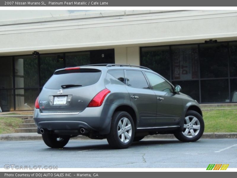 Platinum Pearl Matallic / Cafe Latte 2007 Nissan Murano SL