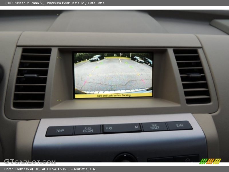 Platinum Pearl Matallic / Cafe Latte 2007 Nissan Murano SL