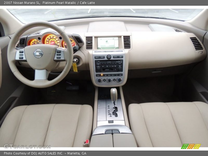 Platinum Pearl Matallic / Cafe Latte 2007 Nissan Murano SL