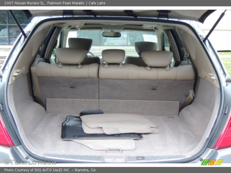 Platinum Pearl Matallic / Cafe Latte 2007 Nissan Murano SL