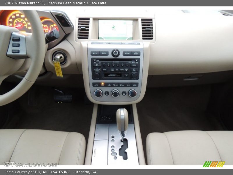 Platinum Pearl Matallic / Cafe Latte 2007 Nissan Murano SL