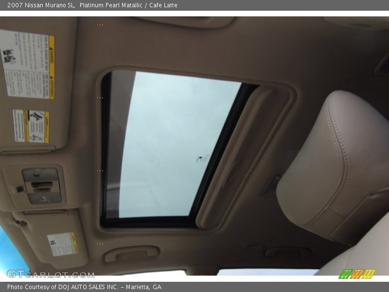 Platinum Pearl Matallic / Cafe Latte 2007 Nissan Murano SL