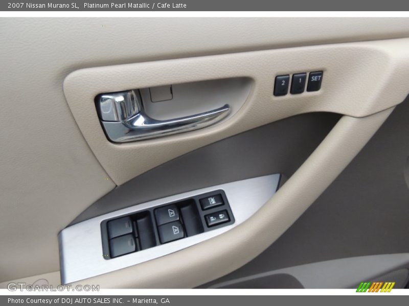 Platinum Pearl Matallic / Cafe Latte 2007 Nissan Murano SL