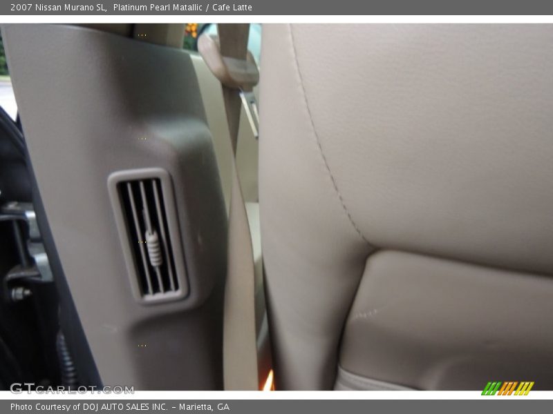 Platinum Pearl Matallic / Cafe Latte 2007 Nissan Murano SL