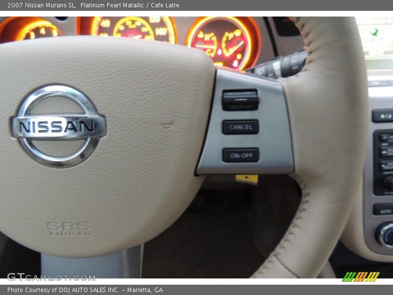 Platinum Pearl Matallic / Cafe Latte 2007 Nissan Murano SL