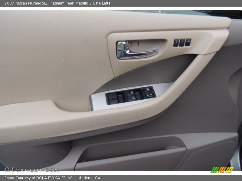 Platinum Pearl Matallic / Cafe Latte 2007 Nissan Murano SL