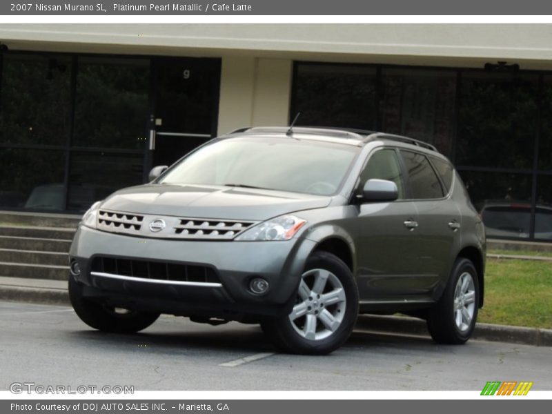 Platinum Pearl Matallic / Cafe Latte 2007 Nissan Murano SL