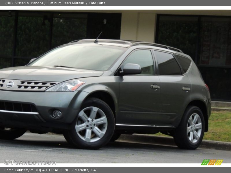 Platinum Pearl Matallic / Cafe Latte 2007 Nissan Murano SL
