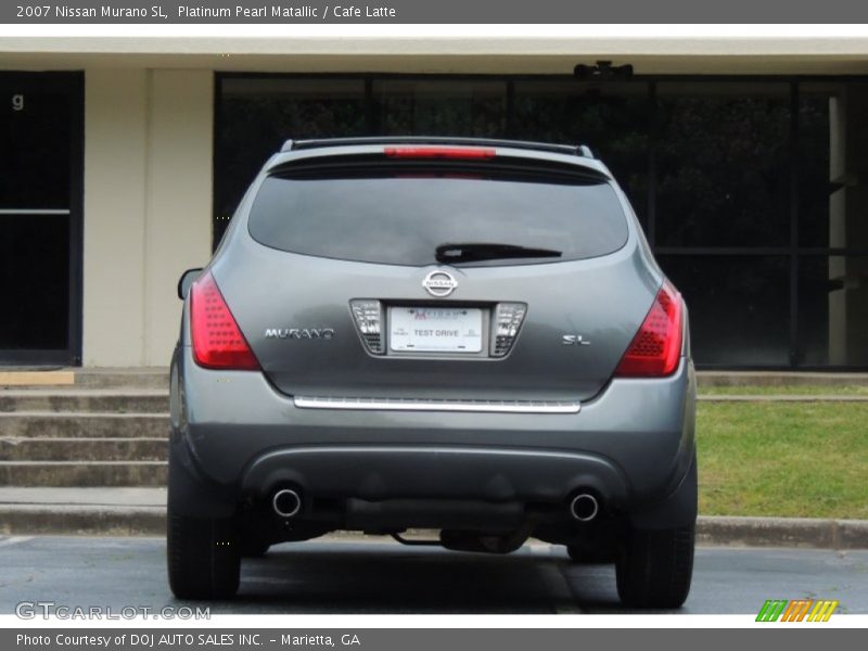 Platinum Pearl Matallic / Cafe Latte 2007 Nissan Murano SL
