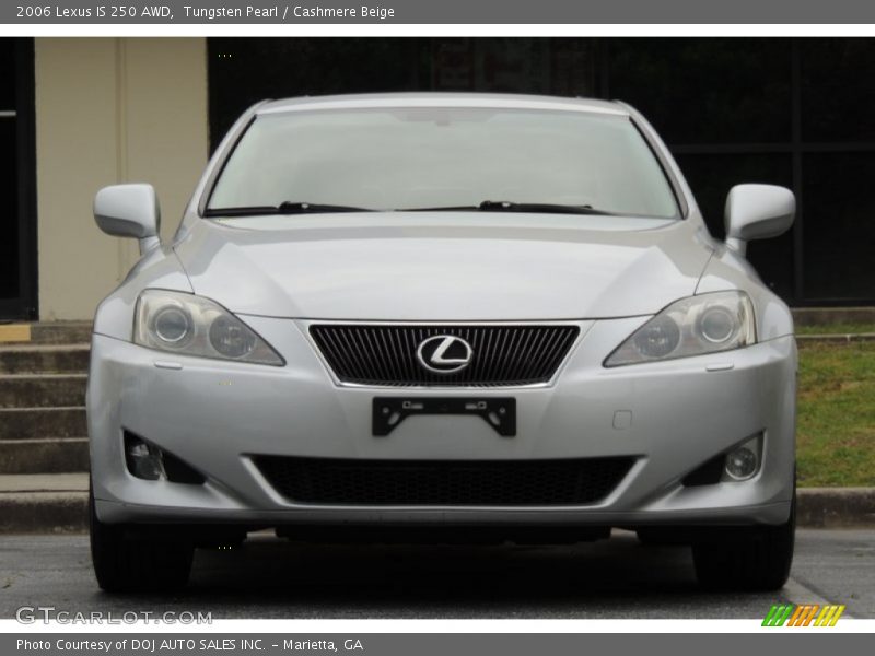Tungsten Pearl / Cashmere Beige 2006 Lexus IS 250 AWD