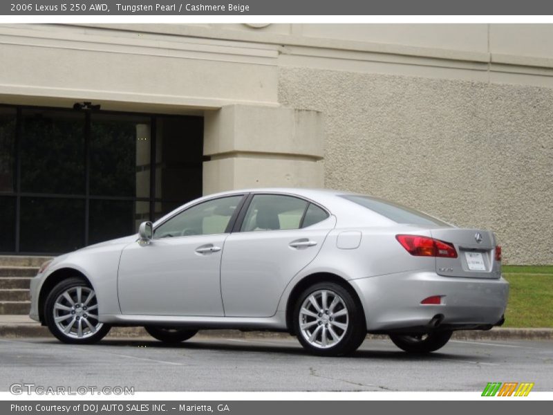 Tungsten Pearl / Cashmere Beige 2006 Lexus IS 250 AWD