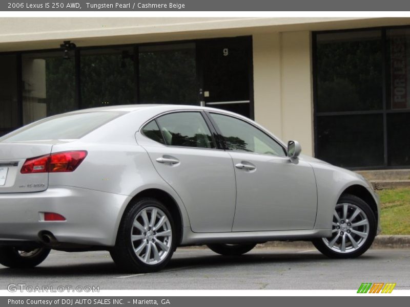 Tungsten Pearl / Cashmere Beige 2006 Lexus IS 250 AWD
