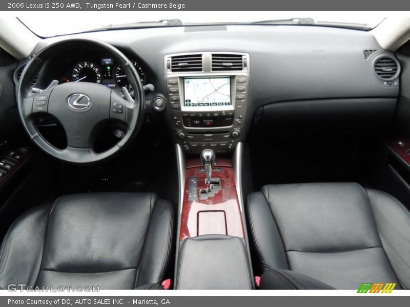 Tungsten Pearl / Cashmere Beige 2006 Lexus IS 250 AWD