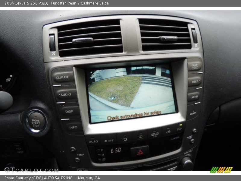 Tungsten Pearl / Cashmere Beige 2006 Lexus IS 250 AWD