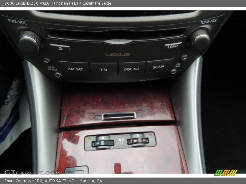 Tungsten Pearl / Cashmere Beige 2006 Lexus IS 250 AWD