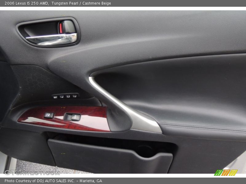 Tungsten Pearl / Cashmere Beige 2006 Lexus IS 250 AWD