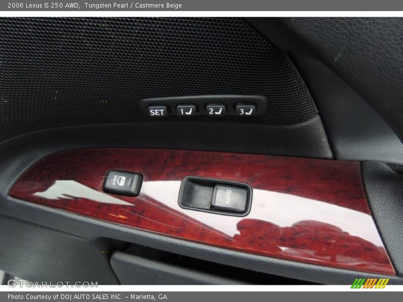 Tungsten Pearl / Cashmere Beige 2006 Lexus IS 250 AWD