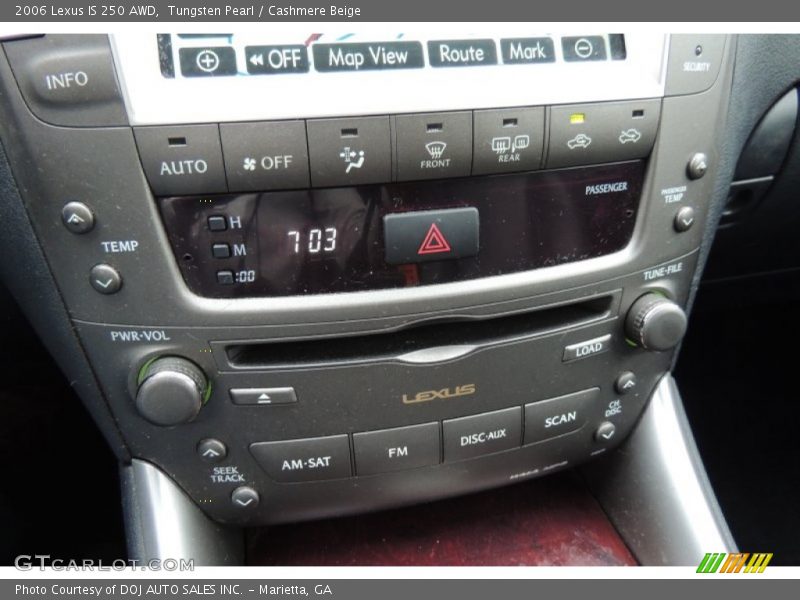 Tungsten Pearl / Cashmere Beige 2006 Lexus IS 250 AWD