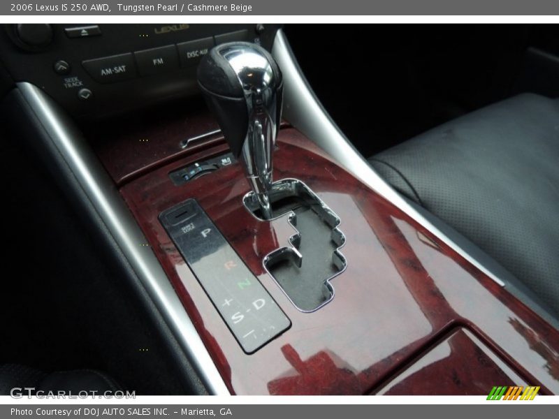 Tungsten Pearl / Cashmere Beige 2006 Lexus IS 250 AWD