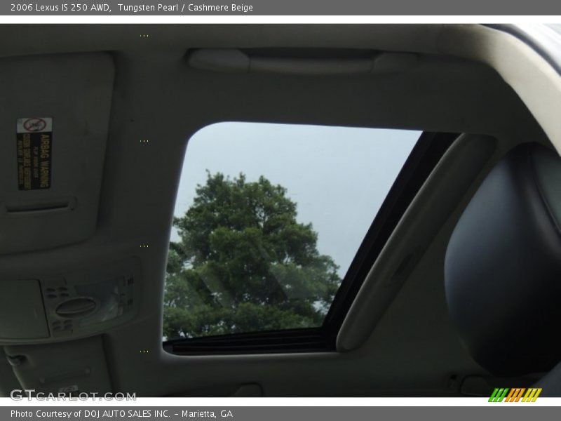 Tungsten Pearl / Cashmere Beige 2006 Lexus IS 250 AWD