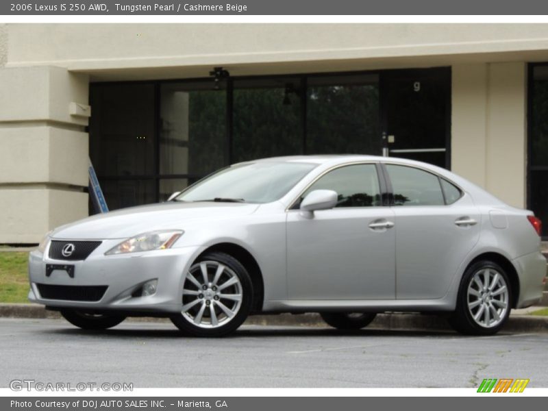 Tungsten Pearl / Cashmere Beige 2006 Lexus IS 250 AWD