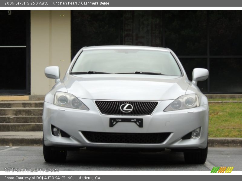 Tungsten Pearl / Cashmere Beige 2006 Lexus IS 250 AWD