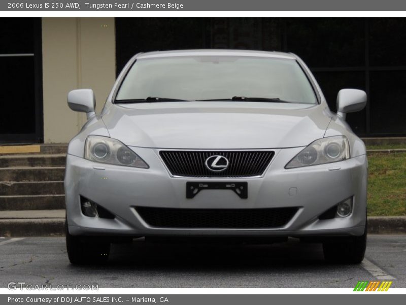 Tungsten Pearl / Cashmere Beige 2006 Lexus IS 250 AWD