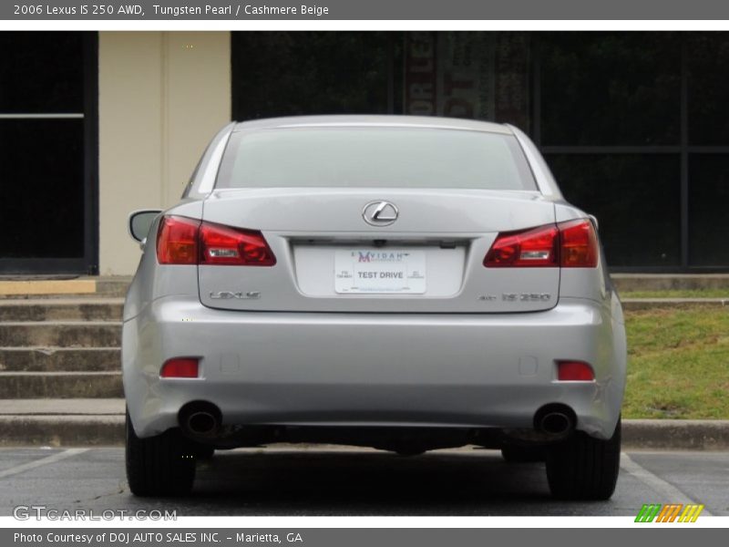 Tungsten Pearl / Cashmere Beige 2006 Lexus IS 250 AWD