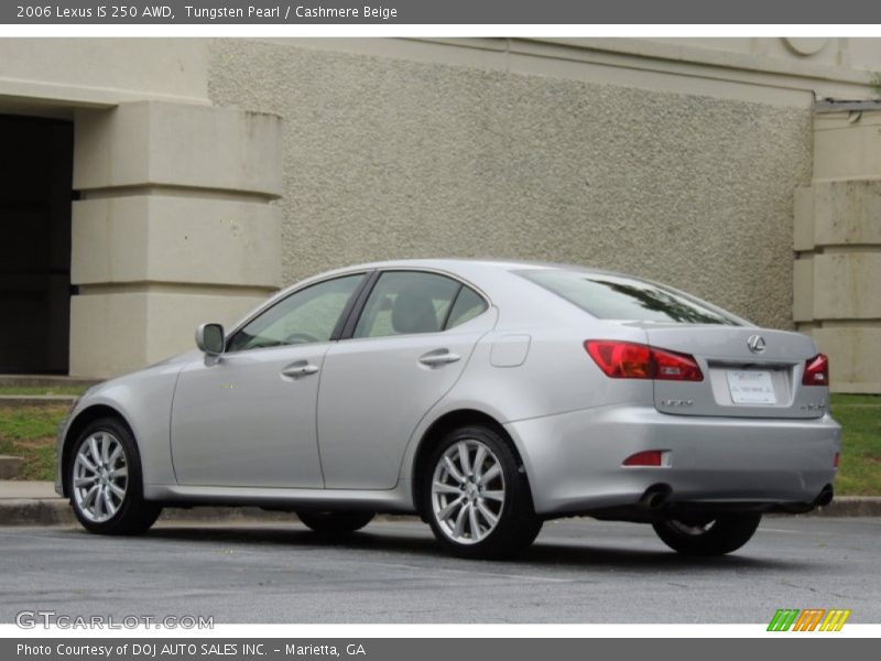 Tungsten Pearl / Cashmere Beige 2006 Lexus IS 250 AWD