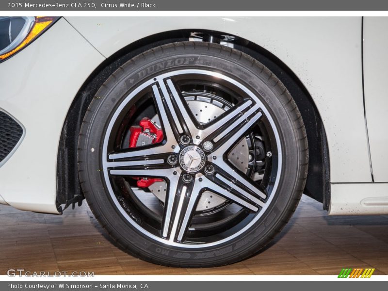 Cirrus White / Black 2015 Mercedes-Benz CLA 250