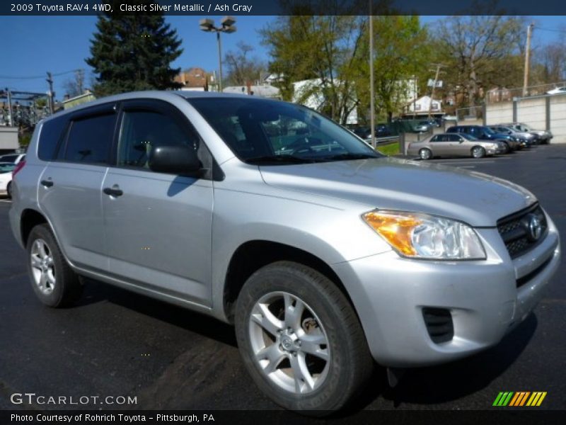 Classic Silver Metallic / Ash Gray 2009 Toyota RAV4 4WD