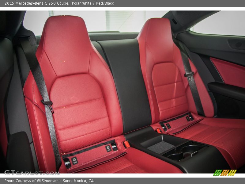 Rear Seat of 2015 C 250 Coupe