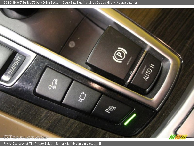 Deep Sea Blue Metallic / Saddle/Black Nappa Leather 2010 BMW 7 Series 750Li xDrive Sedan