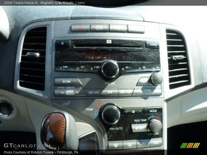 Magnetic Gray Metallic / Ivory 2009 Toyota Venza I4