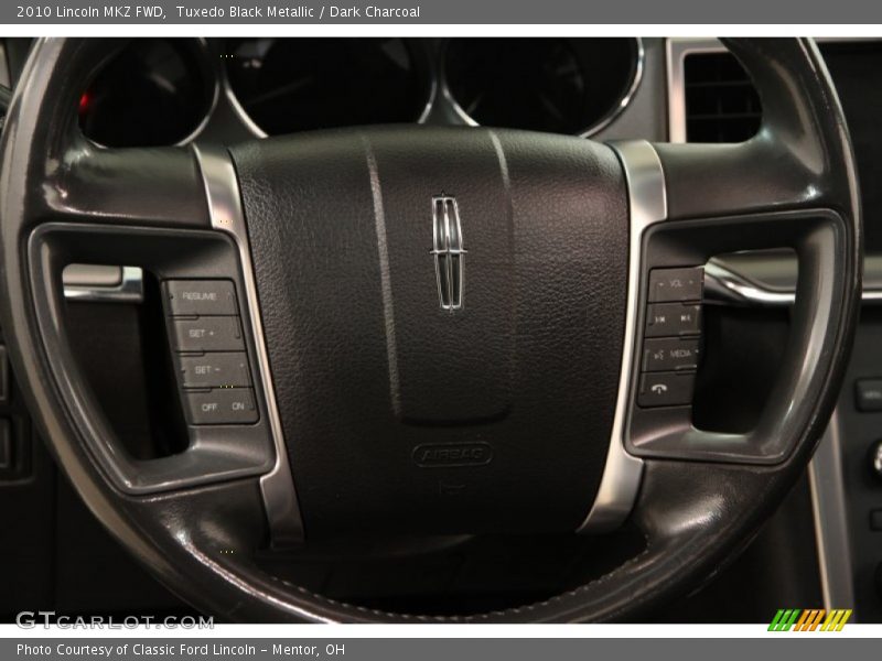 Tuxedo Black Metallic / Dark Charcoal 2010 Lincoln MKZ FWD