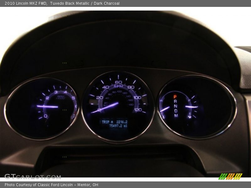 Tuxedo Black Metallic / Dark Charcoal 2010 Lincoln MKZ FWD