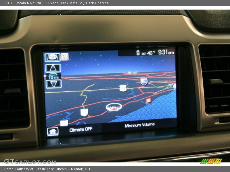 Tuxedo Black Metallic / Dark Charcoal 2010 Lincoln MKZ FWD