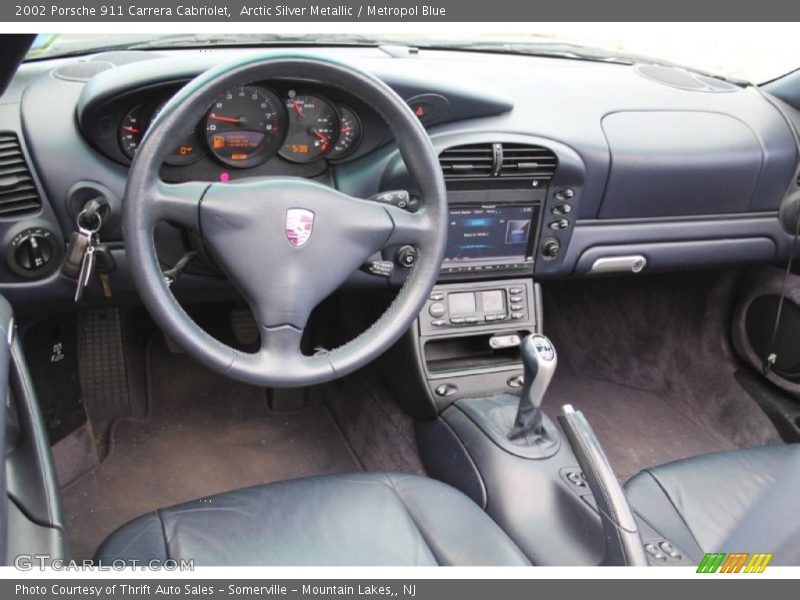 Dashboard of 2002 911 Carrera Cabriolet