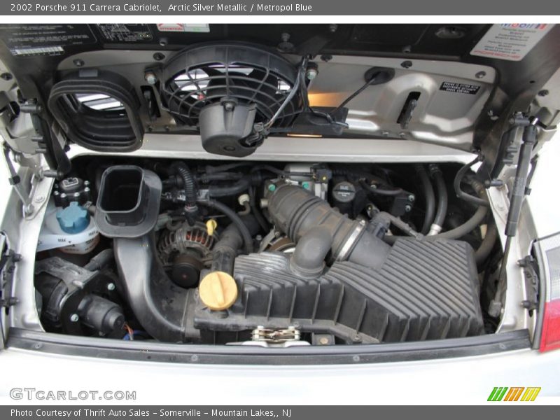  2002 911 Carrera Cabriolet Engine - 3.6 Liter DOHC 24V VarioCam Flat 6 Cylinder