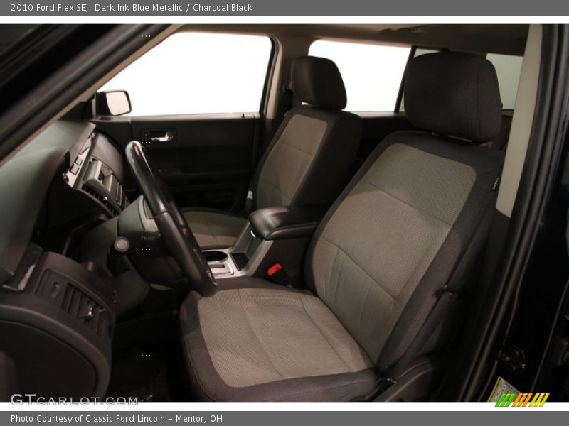 Dark Ink Blue Metallic / Charcoal Black 2010 Ford Flex SE