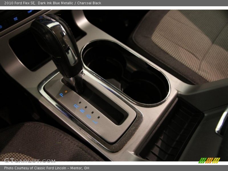 Dark Ink Blue Metallic / Charcoal Black 2010 Ford Flex SE
