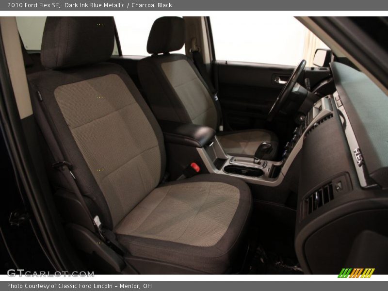 Dark Ink Blue Metallic / Charcoal Black 2010 Ford Flex SE